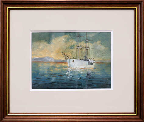 Латри Михаил Пелопидович. На рейде